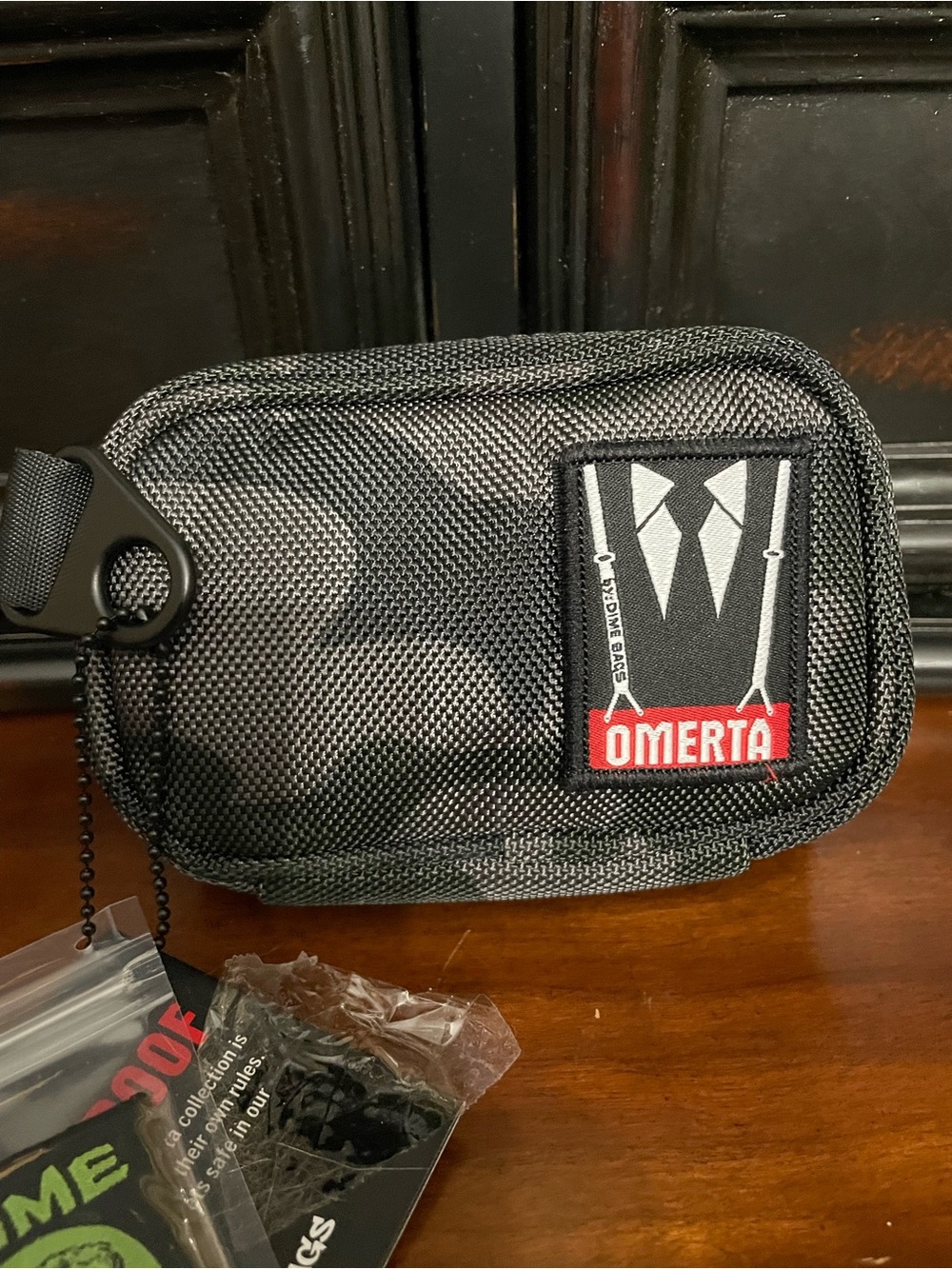 MyDime bags Omerta Black Tactical Pouch  nwt 6”x4” sold out in stores